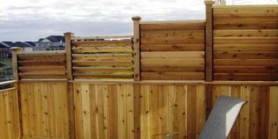 Privacy Fence for Deck