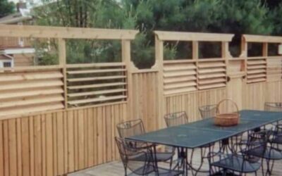 Elevate Your Outdoor Space with a Stylish Louvered Fence