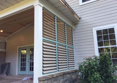 Louvered Outdoor Patio Enclosure