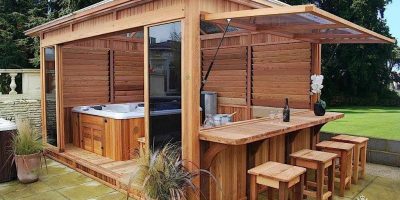 Hot Tub Enclosures from Crown Pavilions UK