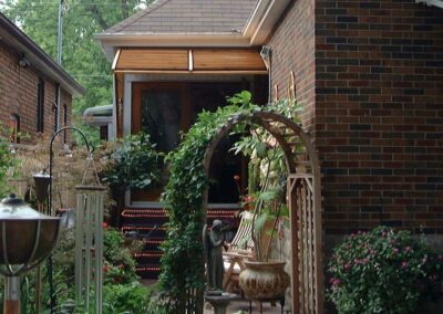 Pattern Awning wit Louvers