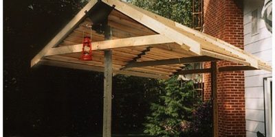 Gable Deck Louvered Roof