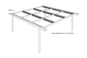 FLEXfence Building a Louvered Pergola Instructions