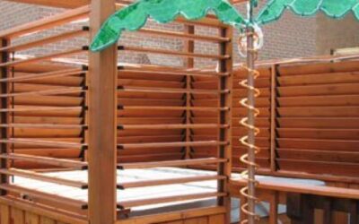 Trend Alert! Hot Tub Privacy Deck Railings Blend Style and Function Together!