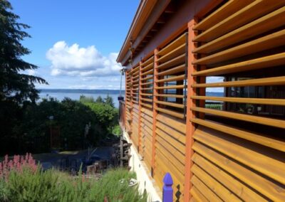 Louvered Windows Awnings by FLEXfence