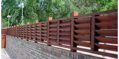 Privacy Retaining Wall