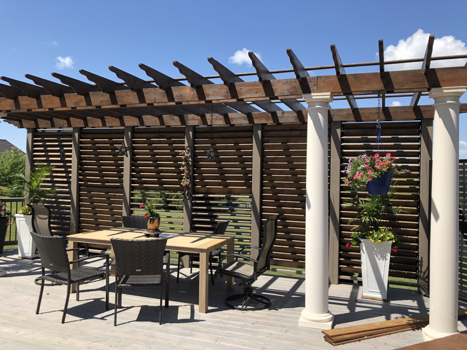 DIY Louver Kit For Decks, Fences, Pergola Roof | FLEXfence